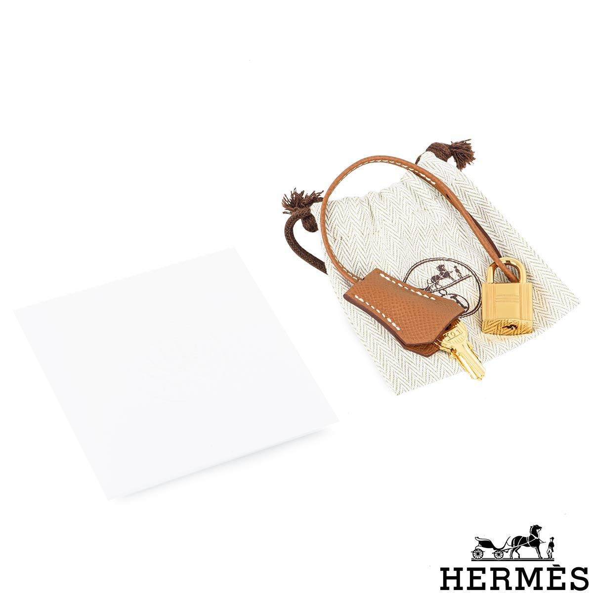 Hermès Kelly II Sellier 28cm Gold Epsom GHW 1