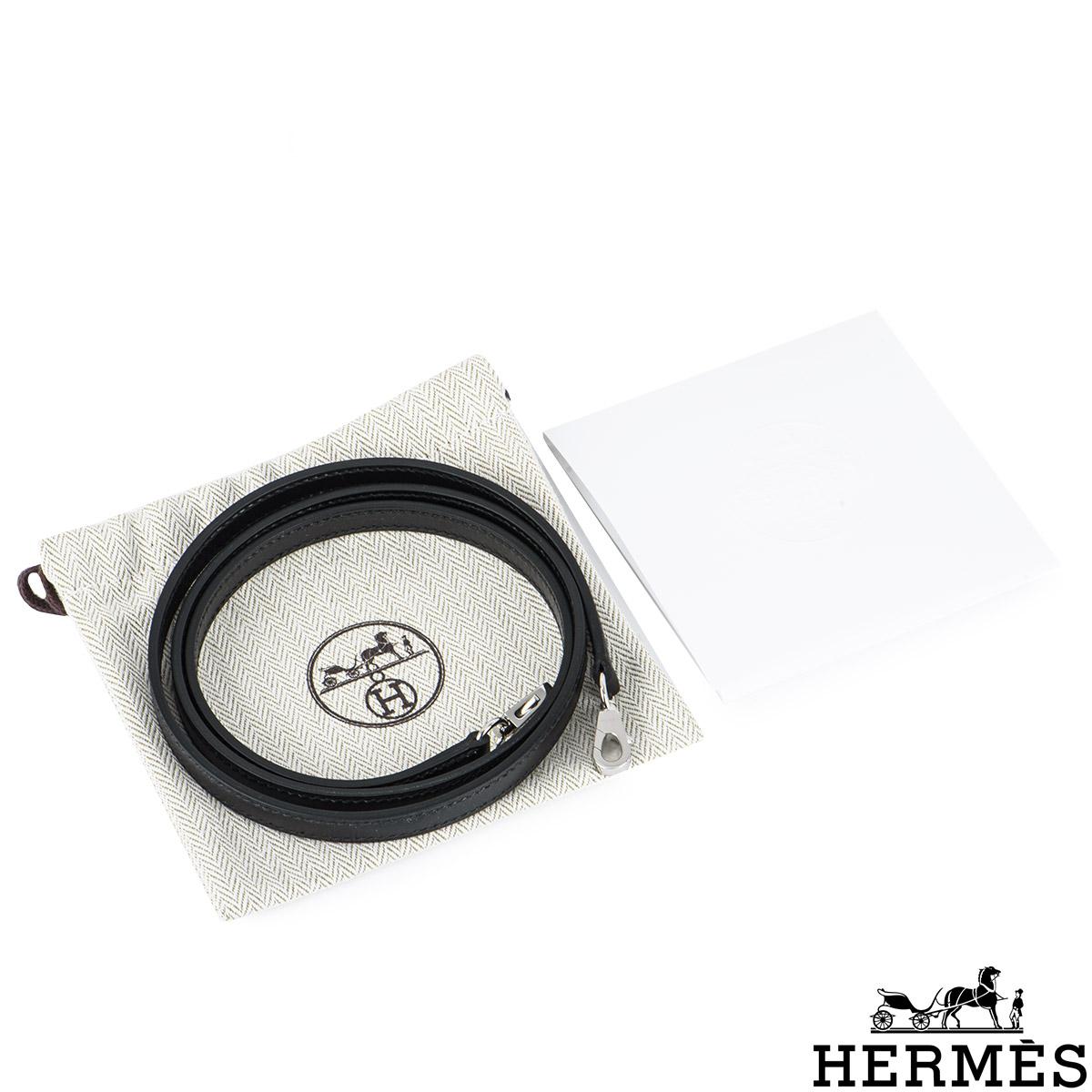 Hermès Kelly II Sellier Mini 20cm Noir Veau Box PHW 1