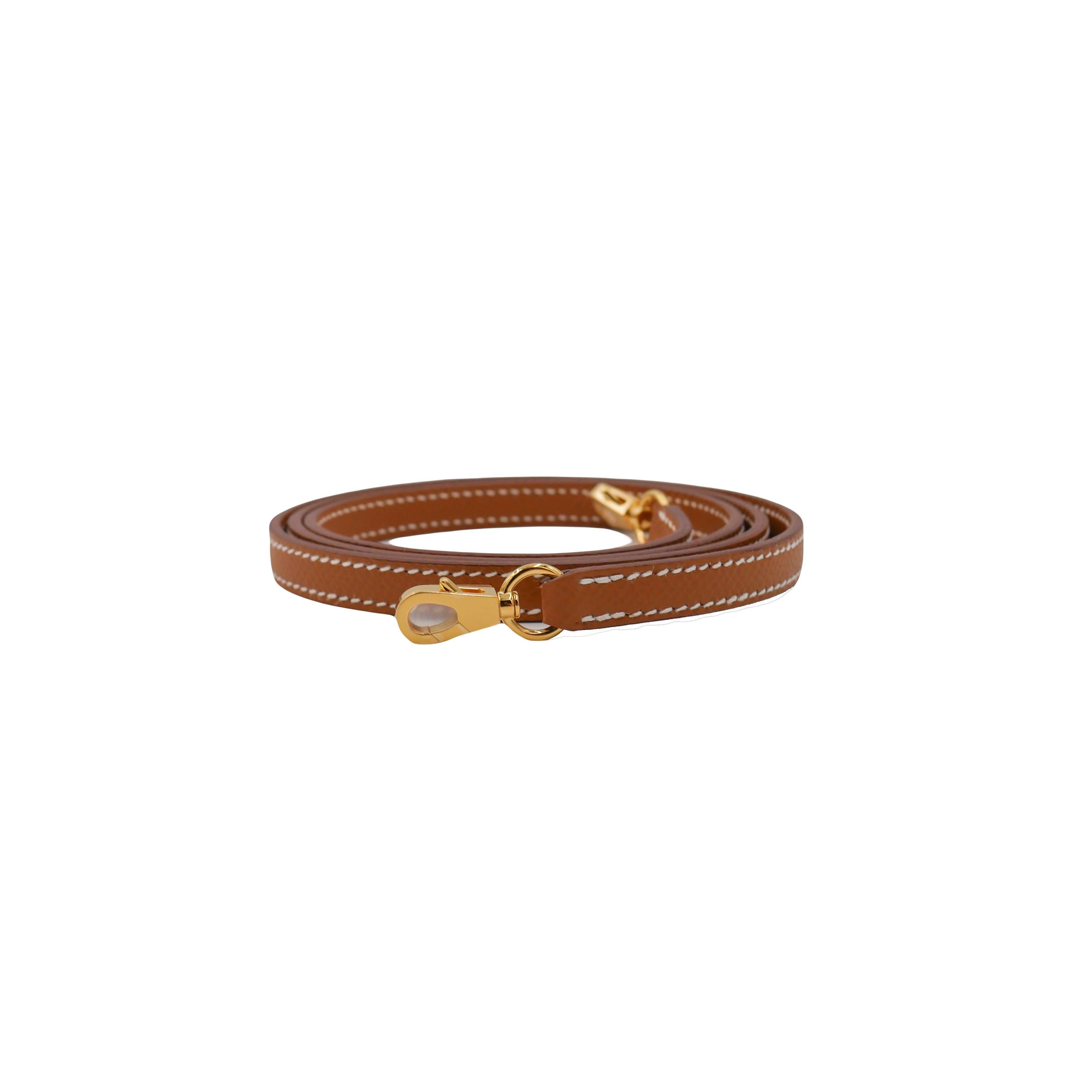 Hermès Kelly II Sellier Mini Gold Epsom Leather Gold Hardware For Sale 2