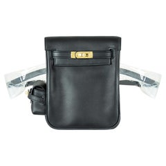 Hermés Kelly Jump Backpack Bag In Noir Swift Leather GHW 2025