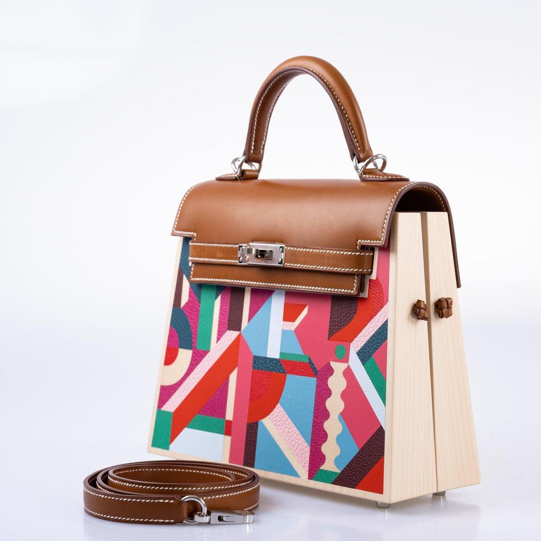 Hermès Kelly Kellywood Perspective Cavalière Bag For Sale 7