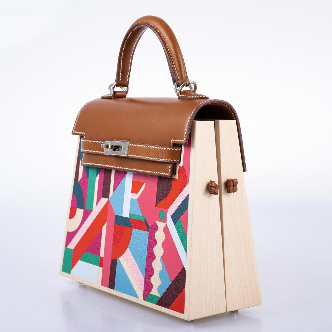 Hermès Kelly Kellywood Perspective Cavalière Bag For Sale 1