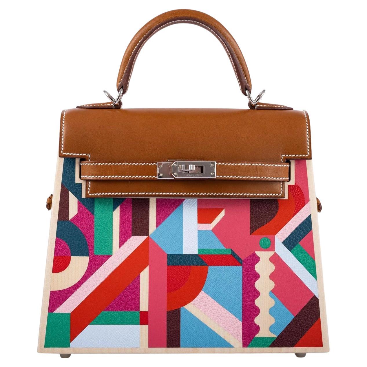 Hermès Kelly Kellywood Perspective Cavalière Bag For Sale