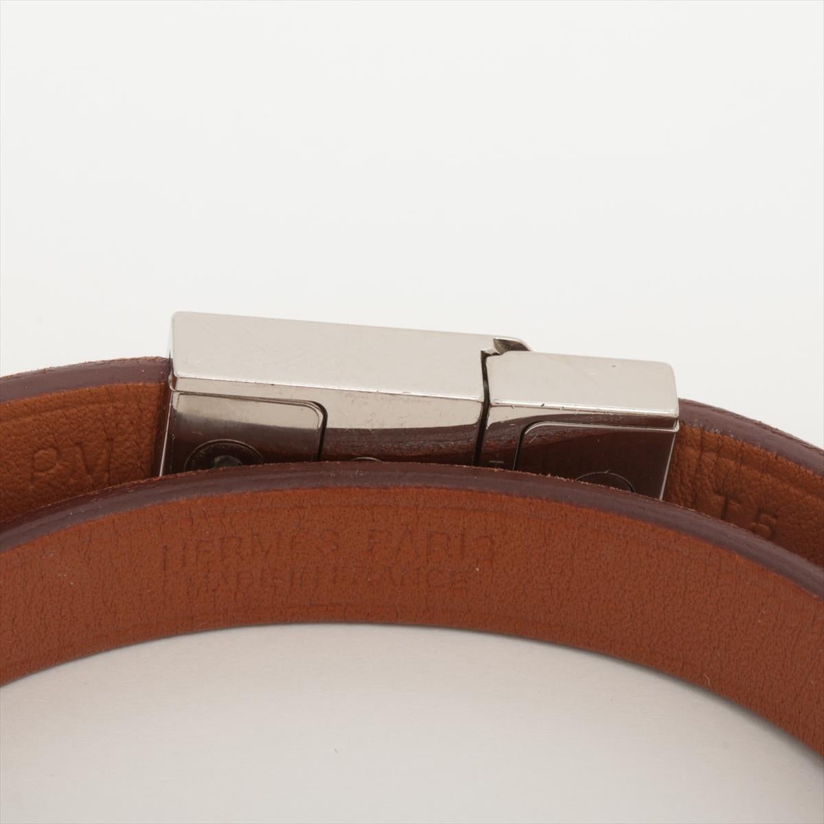 Hermès Kelly Men 2020 Leather Bracelet Brown 1