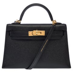 Hermès Kelly Mini Handbag Black
