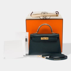 Hermès Kelly Mini Handbag Green