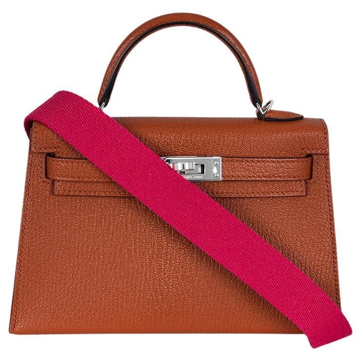 Hermès Kelly Mini II Cuivre Chèvre Mysore PHW