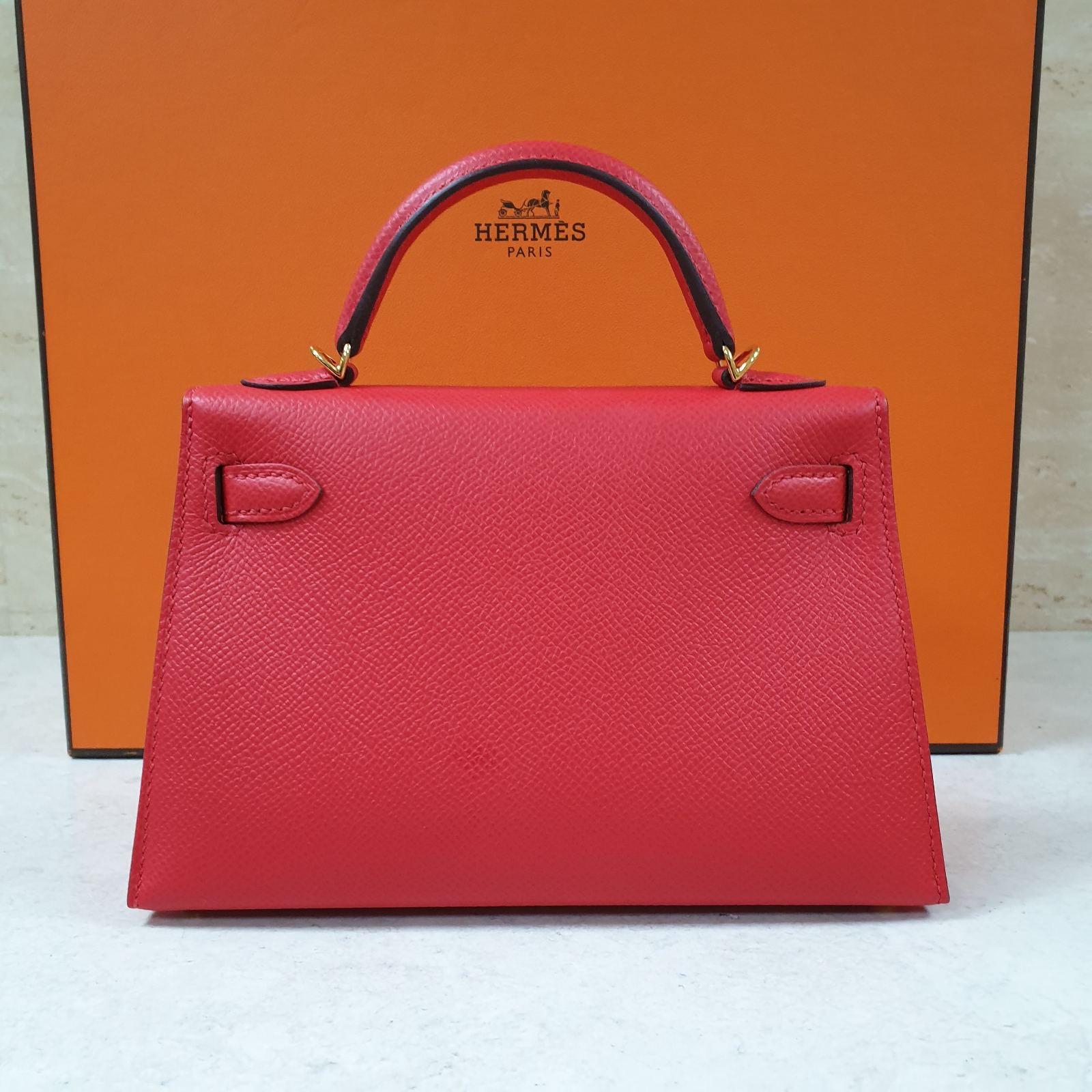  NWOB Hermès Kelly Mini II Pour femmes 