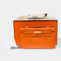 Hermès Kelly Mini Shoulder Bag Orange