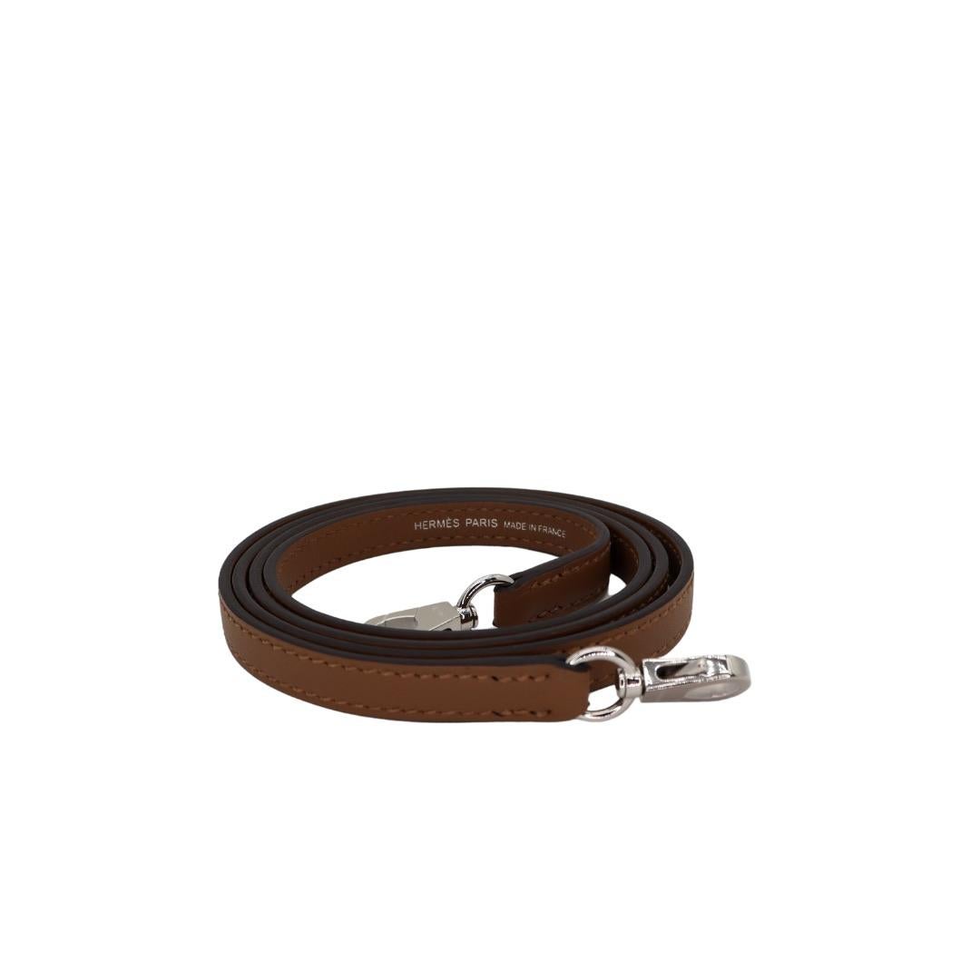 Hermès Kelly Mini Teddy Plush Shearling Chamois/Ecru/Alezan Palladium Hardware For Sale 3
