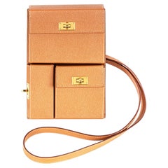 Hermès Kelly Multipocket To Go Gold Epsom GHW H085433CC37