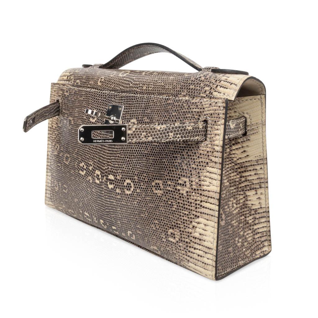 hermes kelly pochette ombre lizard