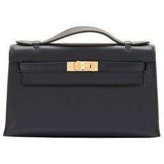 Hermes Kelly Pochette Swift at 1stDibs