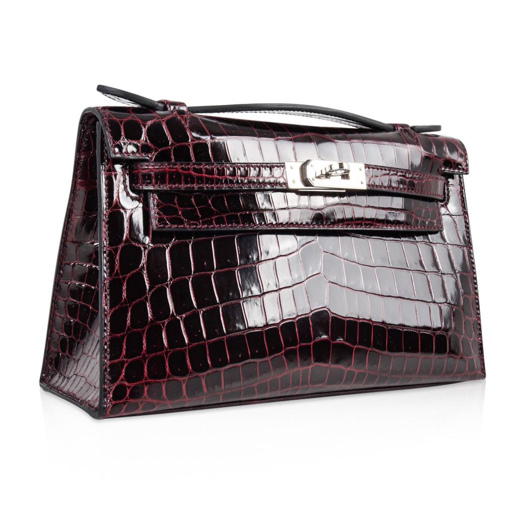 hermes kelly clutch crocodile