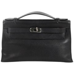 Hermes Kelly Pochette Evergrain