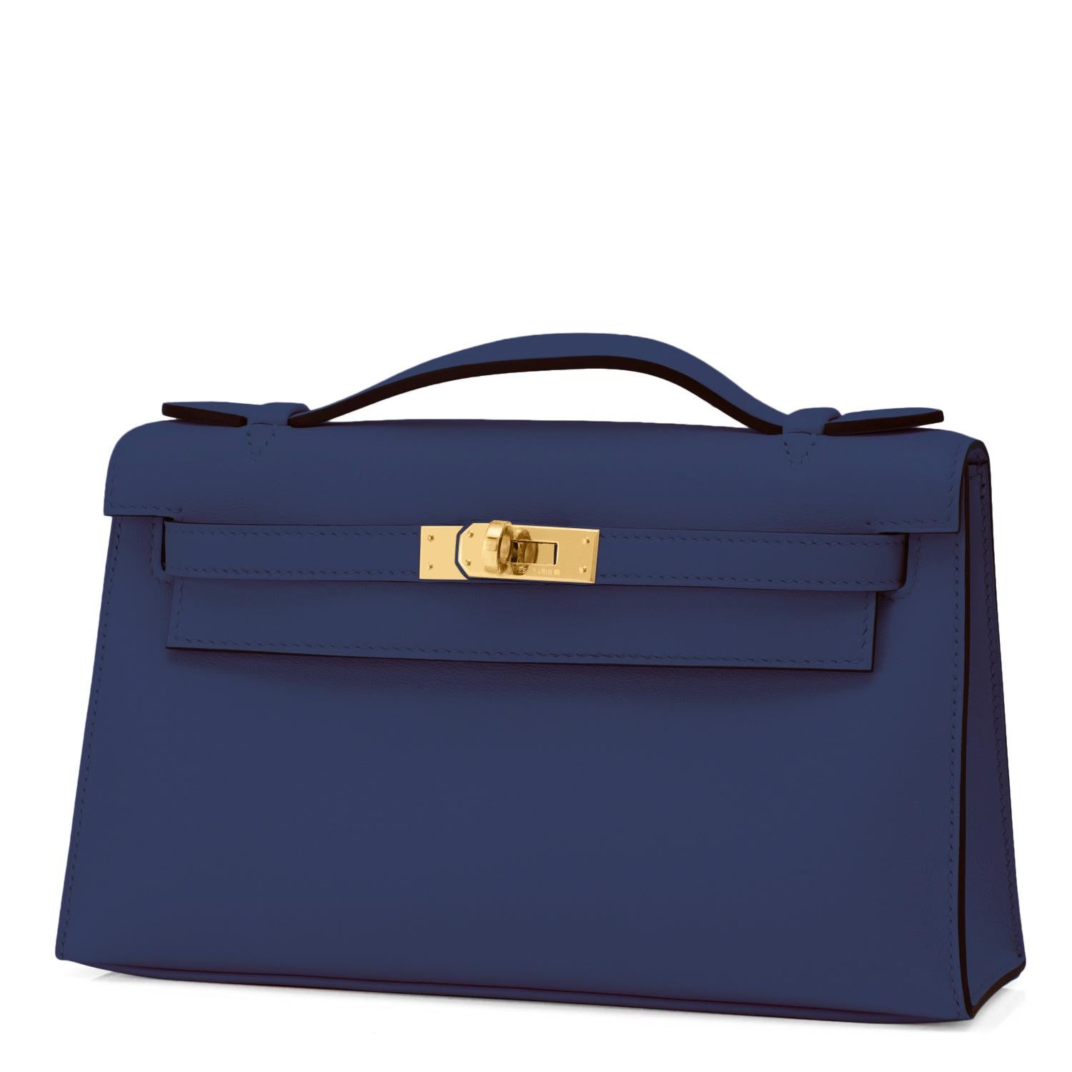 kelly pochette blue