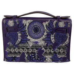 Hermes - Pochette Kelly - Ultraviolet Riot Top Handle - Kitenge Personalizzato