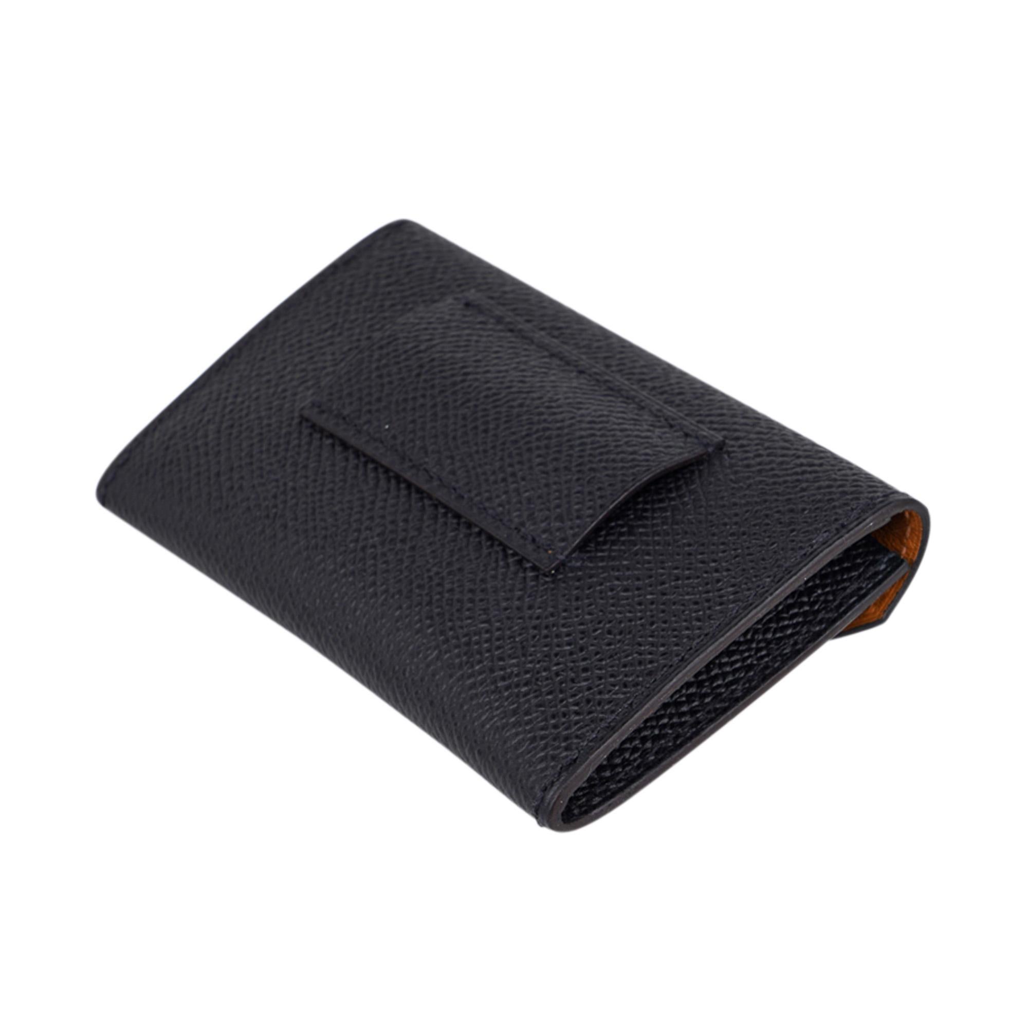 Hermes Kelly Pocket Belt Adjustable Black Epsom Leather Gold Hardware 2