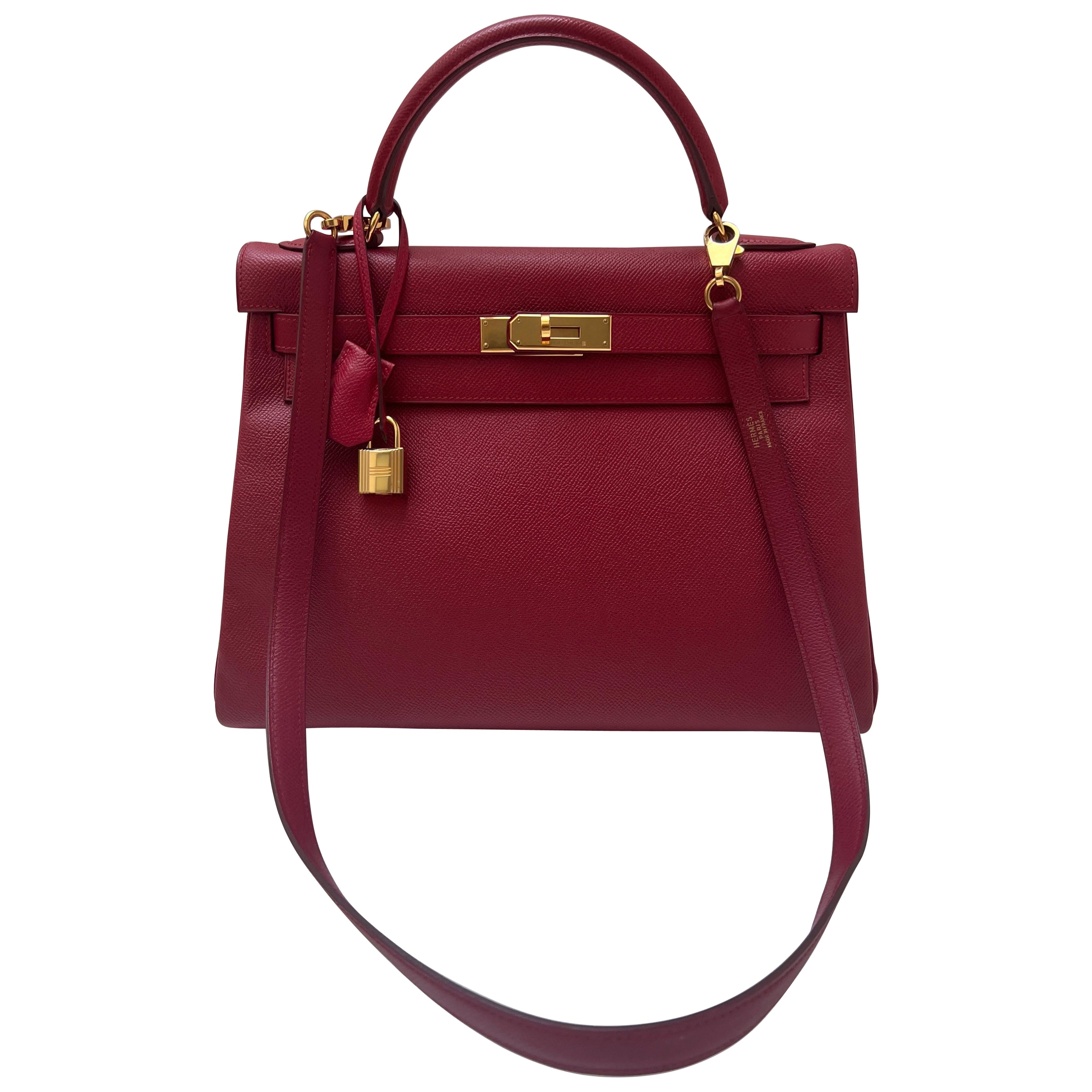 Bolso Hermes Kelly Rouge VIF 32
