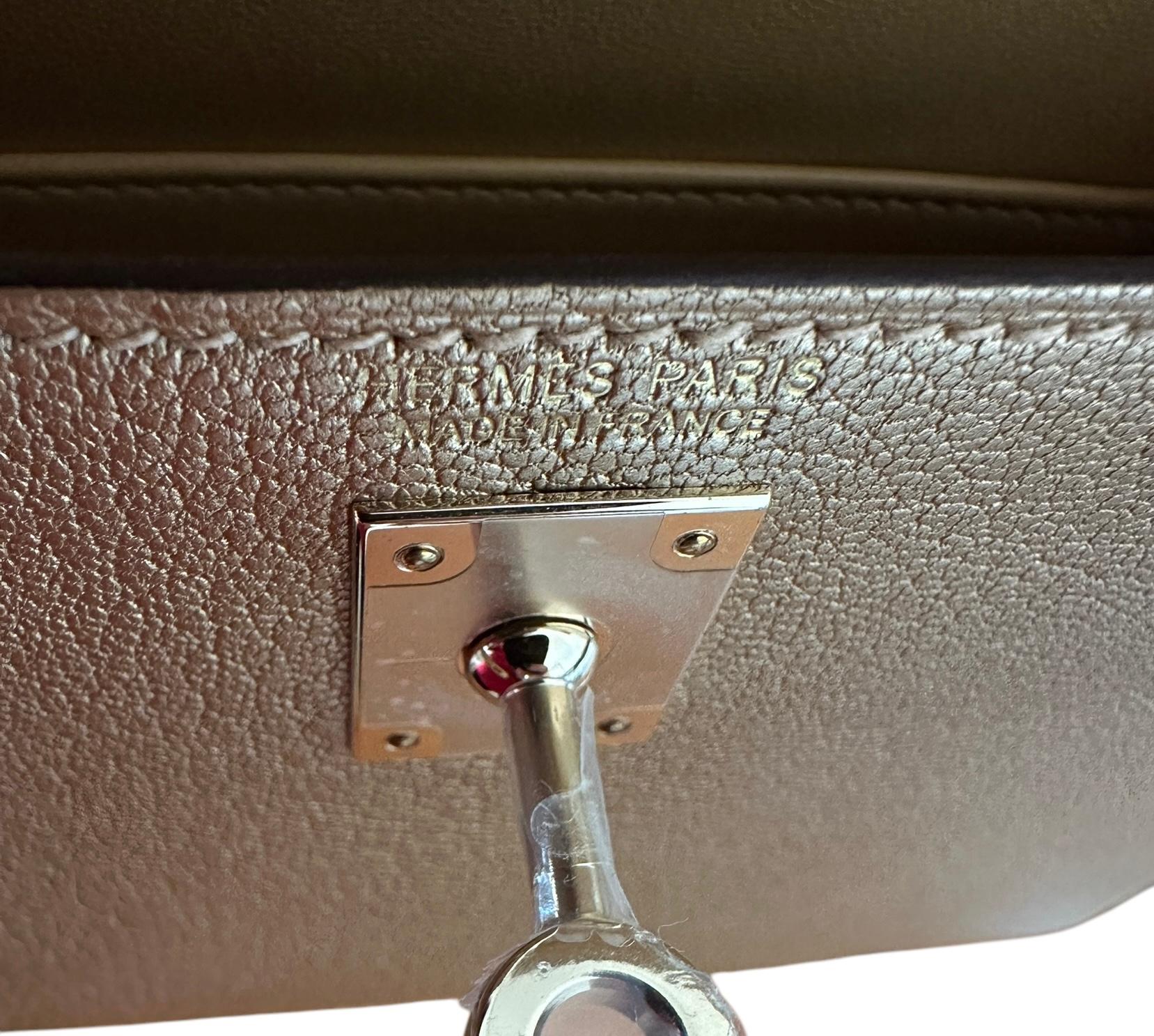 Hermès Kelly Sellier 20 Dore Gold Chevre Chamkilight Permabrass Hardware 7