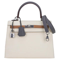 Hermes Birkin 25 Etoupe Epsom - For Sale on 1stDibs