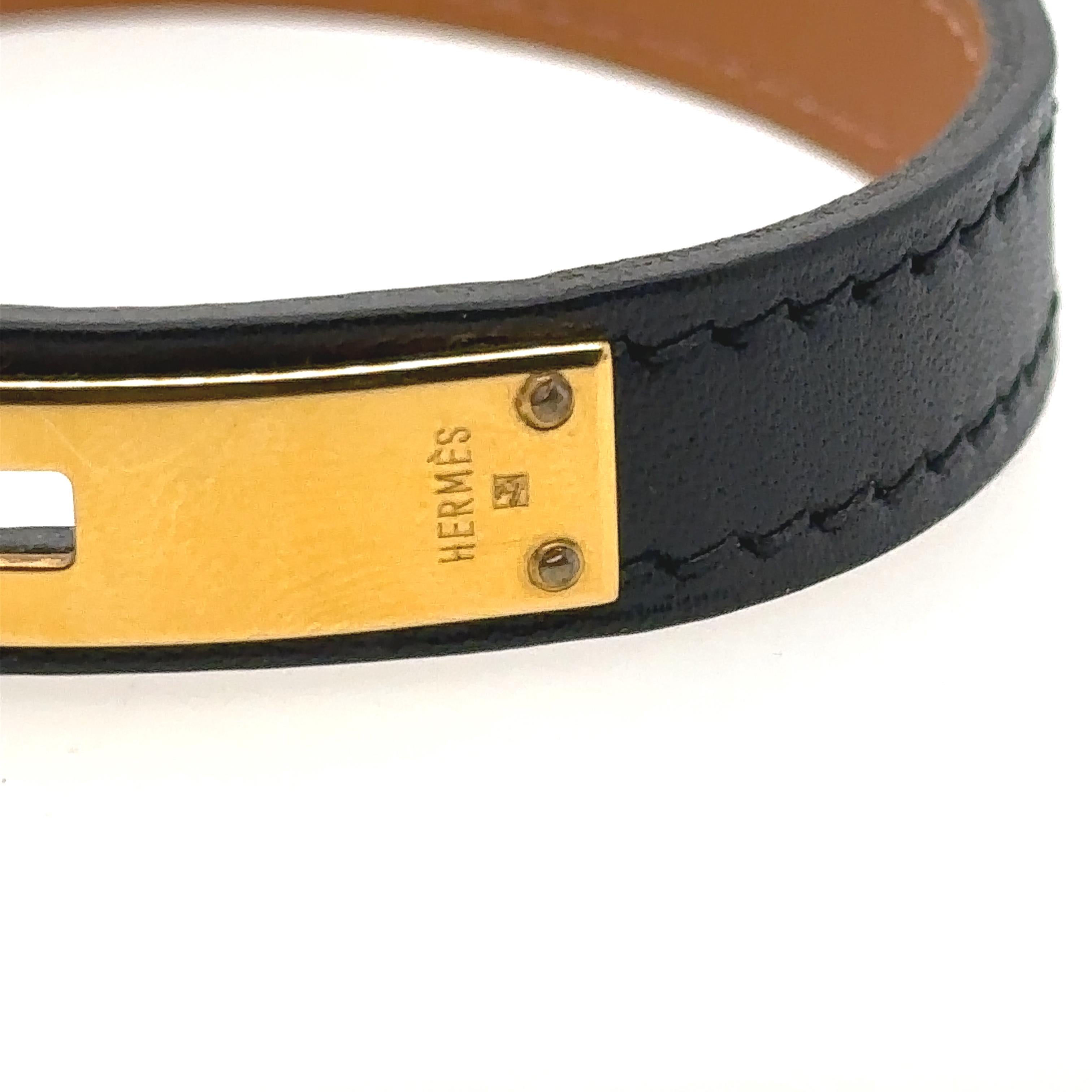 Hermes Kelly Single Tour Armband mit Etui & Box 1
