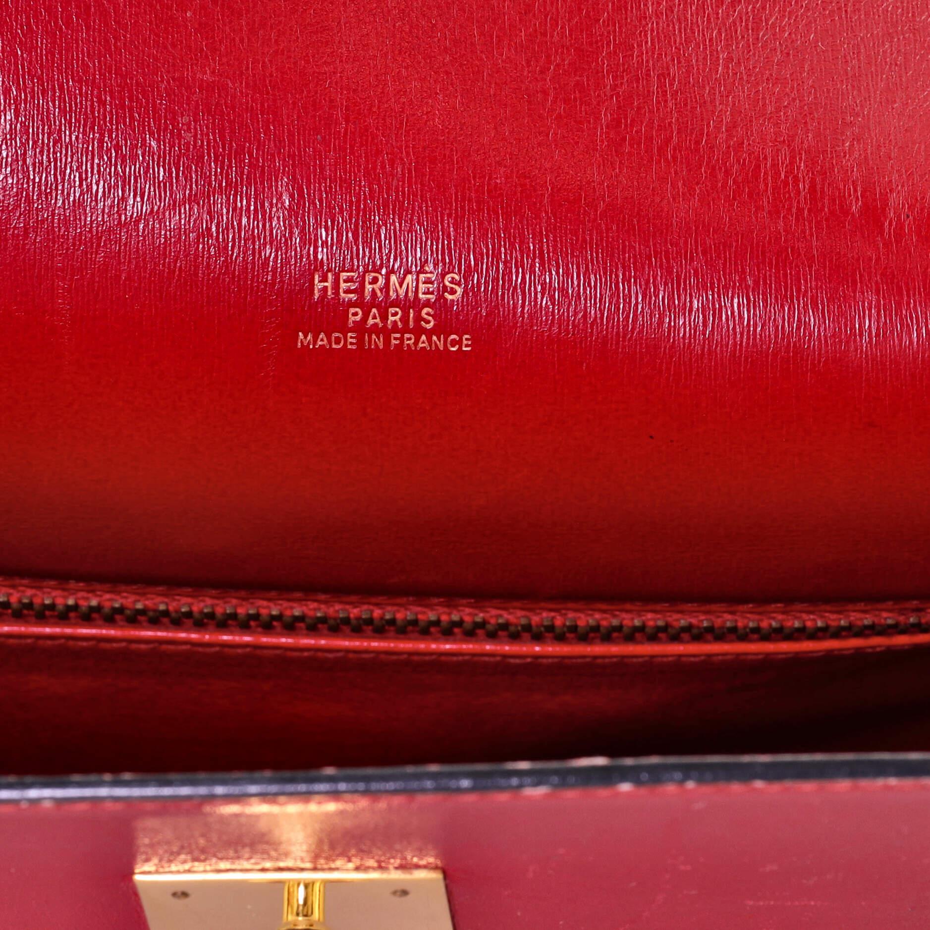 Hermes Kelly Sport Bag Box Calf GM 3