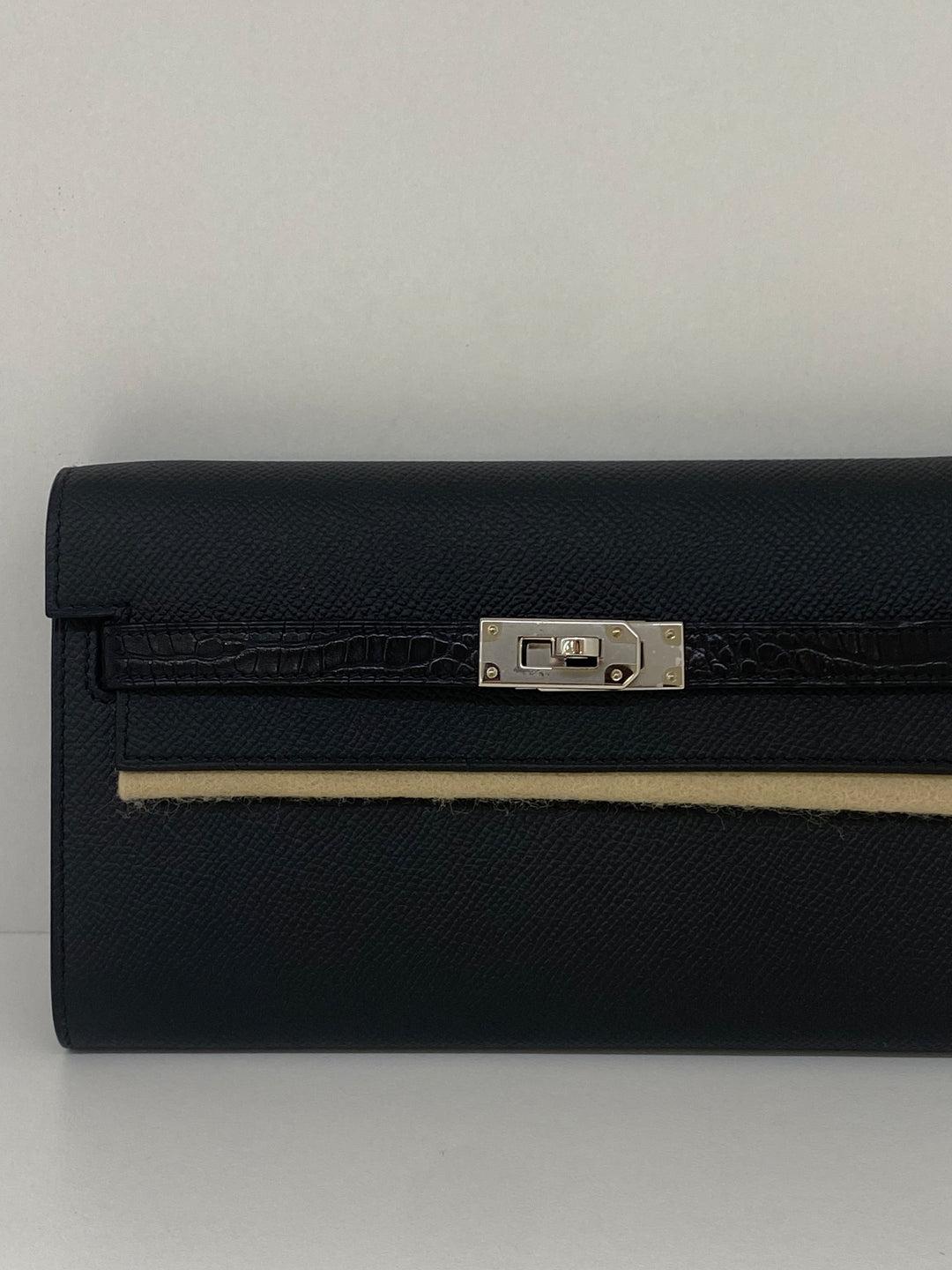 Hermes Kelly To Go Black Touch Alligator 2