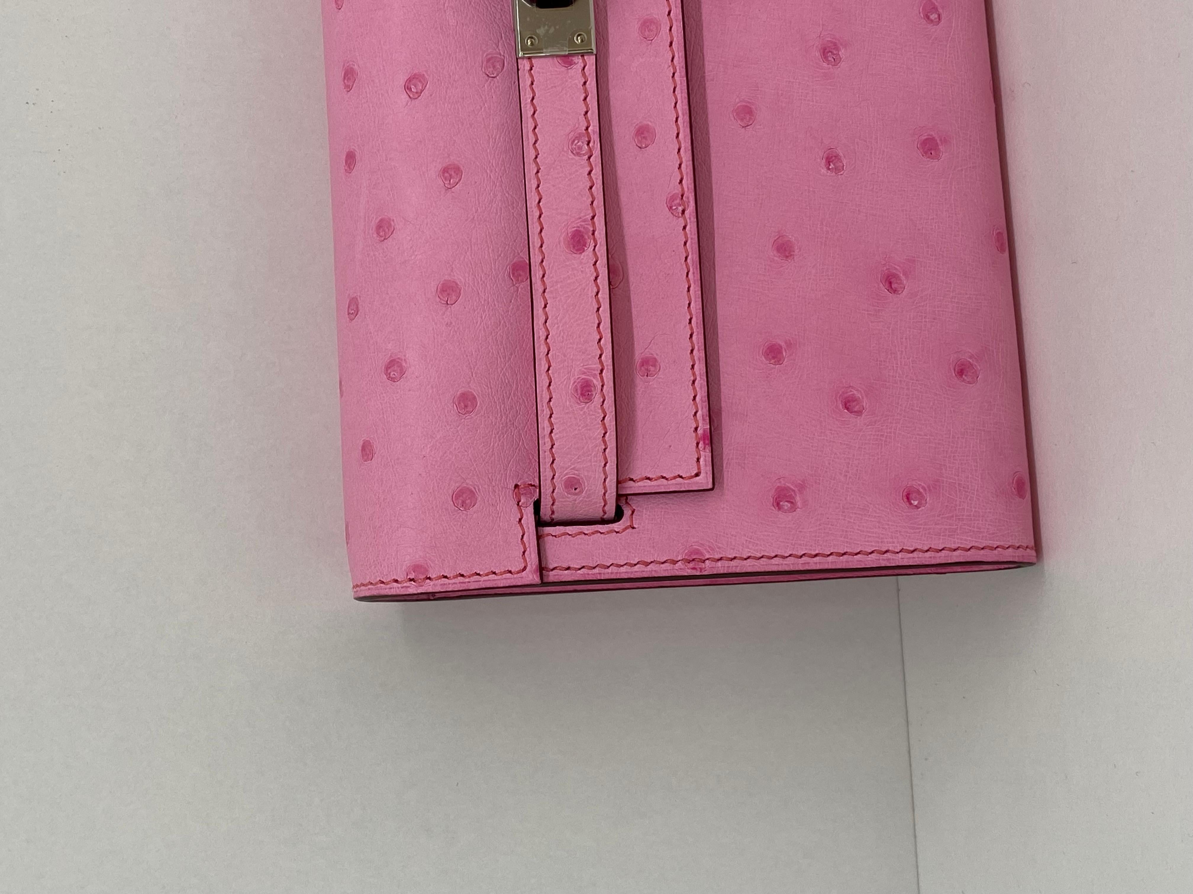 Hermes Kelly To Go Bubblegum PHW For Sale 1
