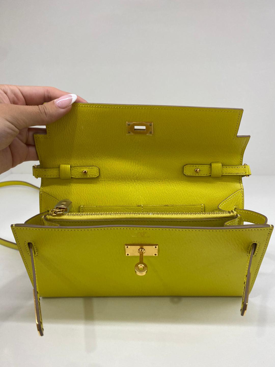 Hermes Kelly To Go Lime RGHW 6