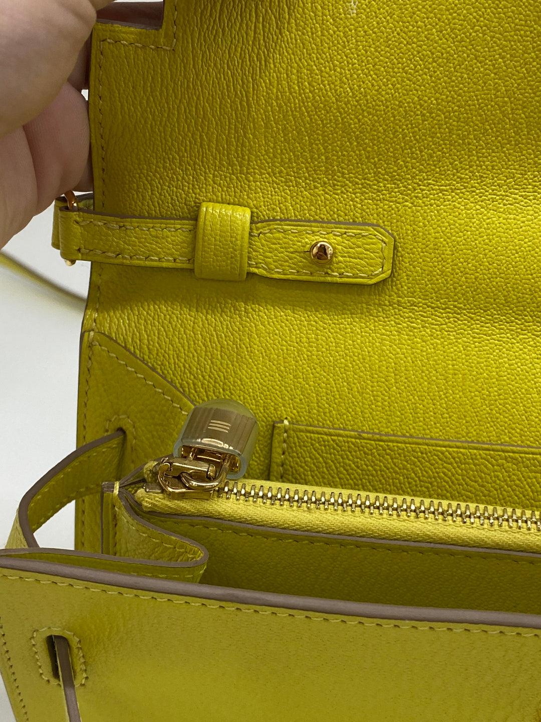 Hermes Kelly To Go Lime RGHW 8