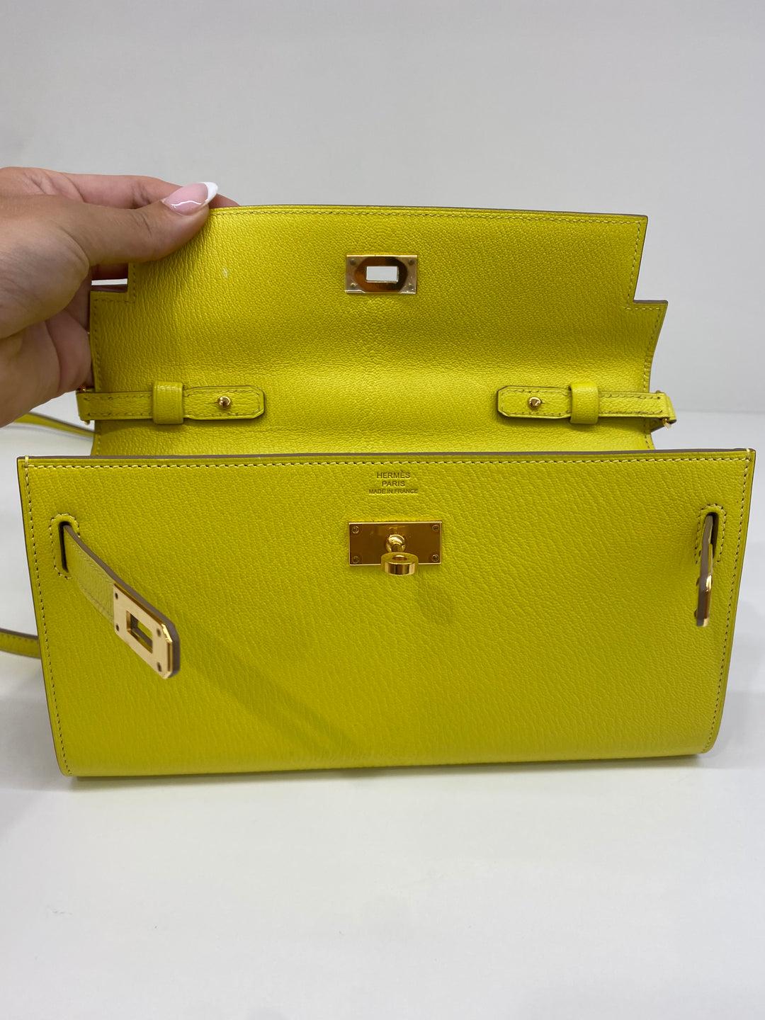 Hermes Kelly To Go Lime RGHW 9