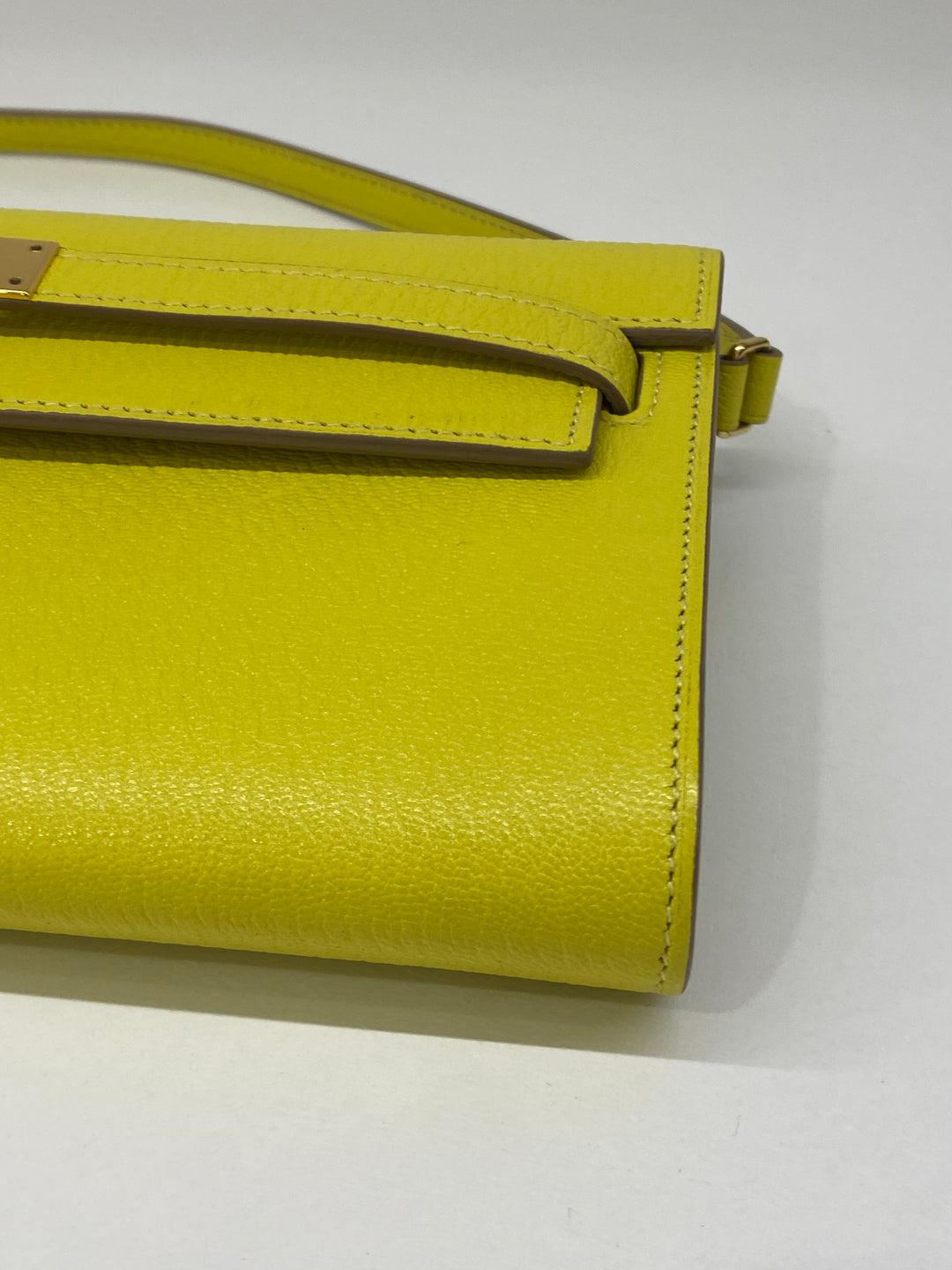 Hermes Kelly To Go Lime RGHW 2