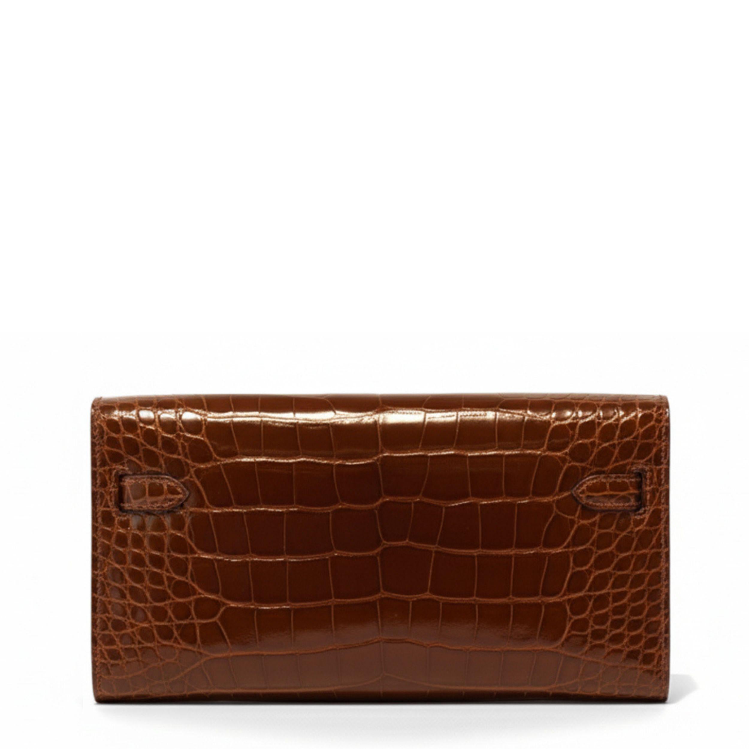 Hermès Kelly To Go Miel PHW (Braun) im Angebot