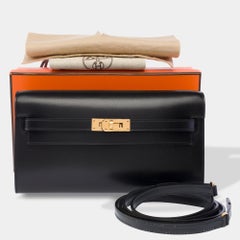 Hermès Kelly to go Shoulder Bag Black