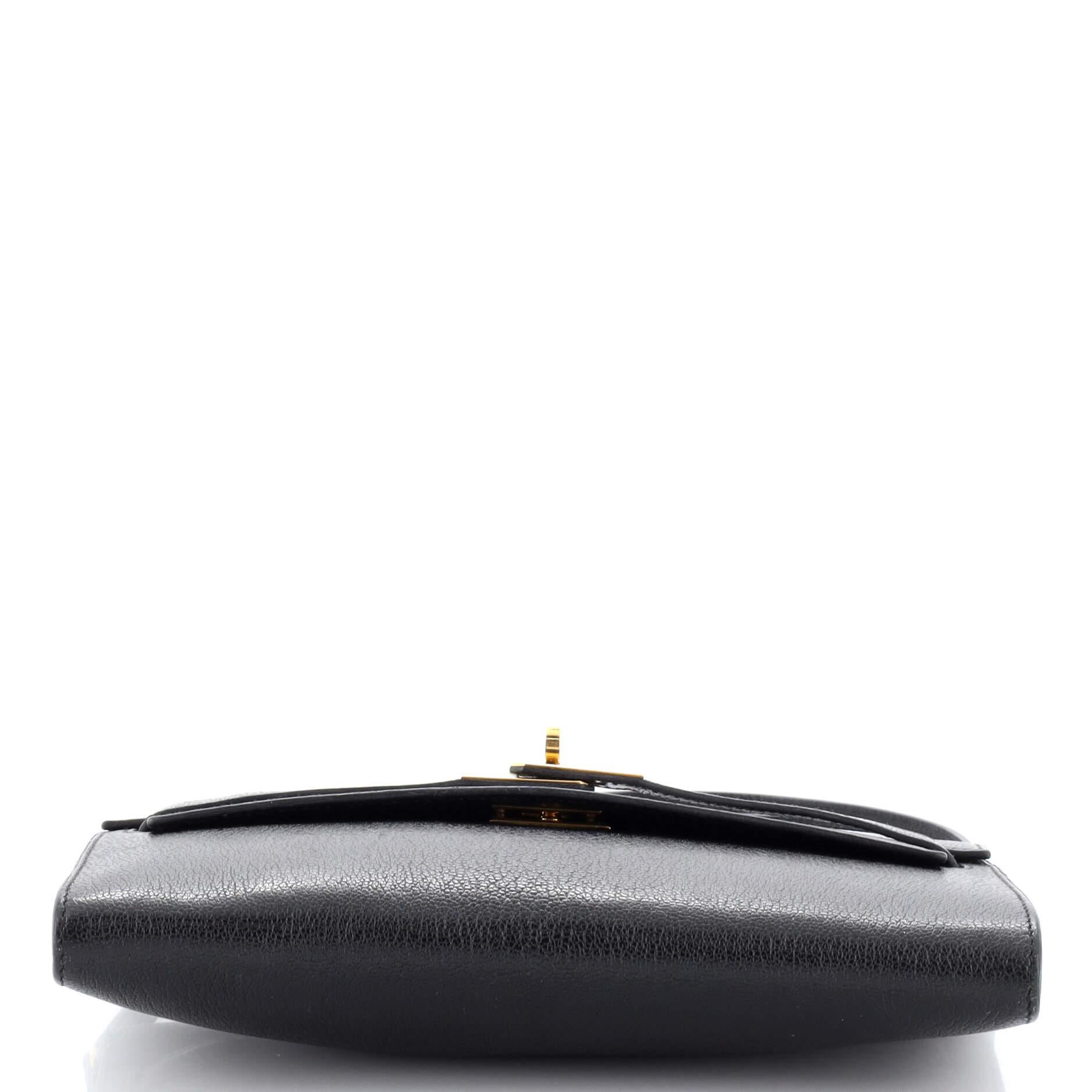 Women's Hermes Kelly To Go Wallet Chevre Mysore