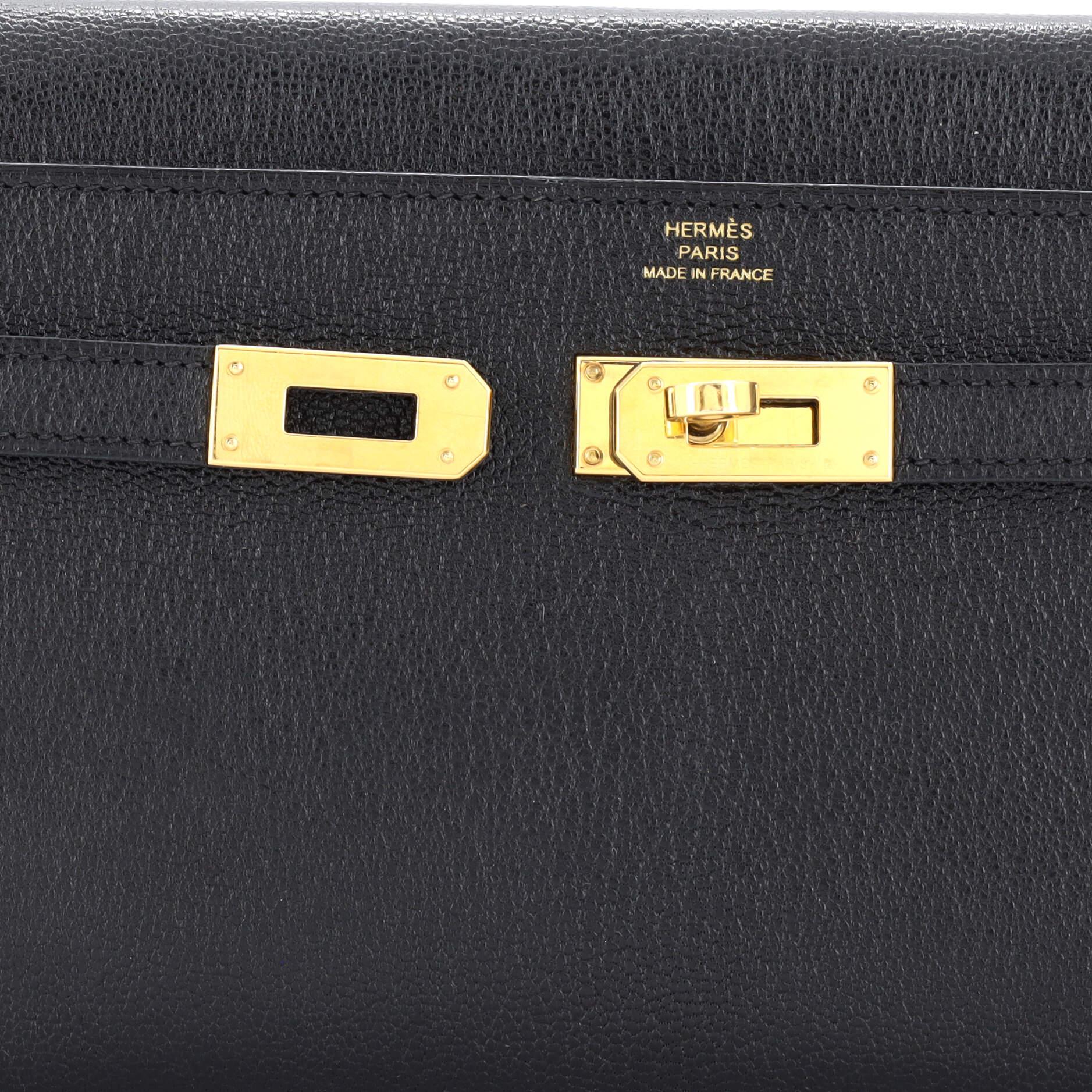 Hermes Kelly To Go Wallet Chevre Mysore 2