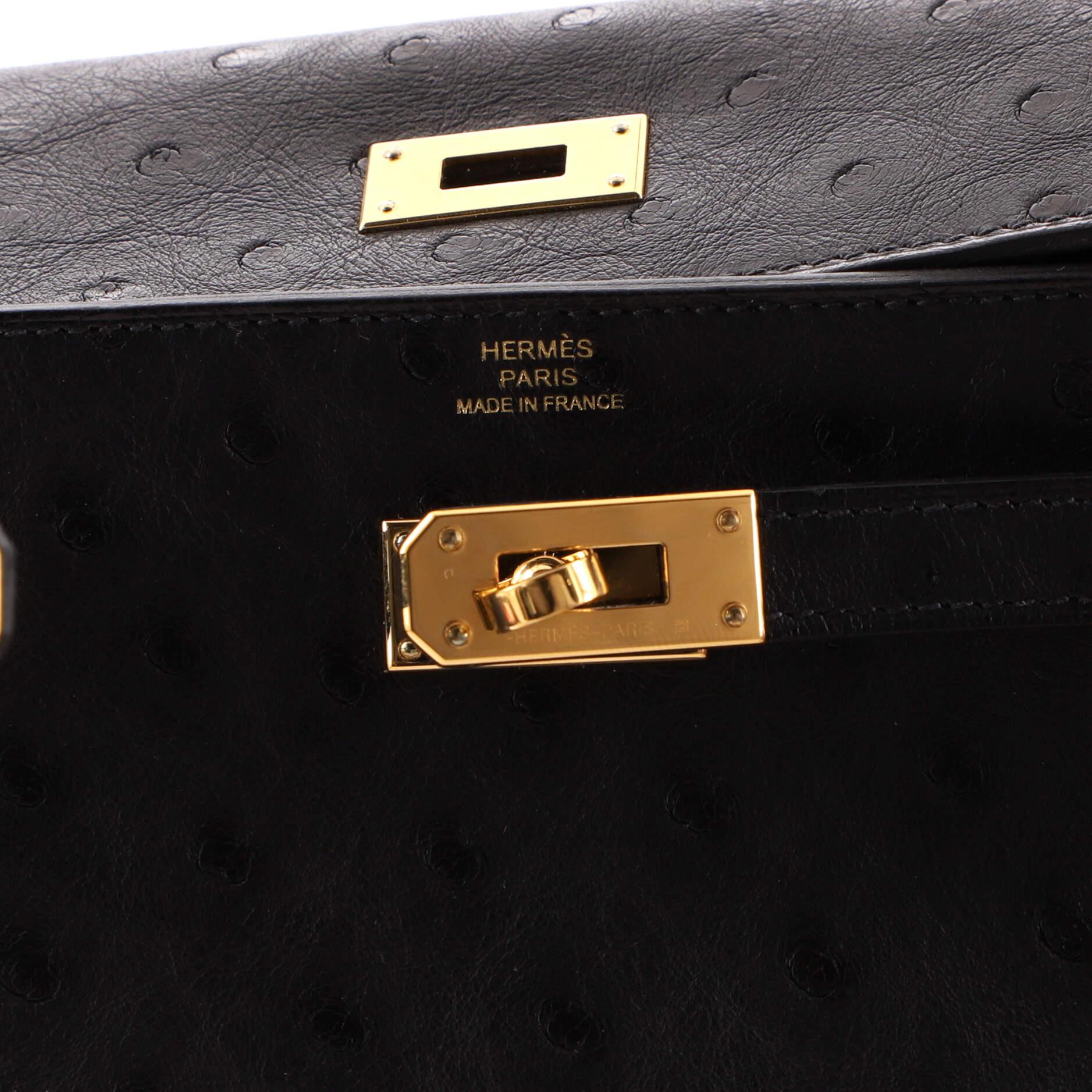 Hermes Kelly To Go Wallet Ostrich 2