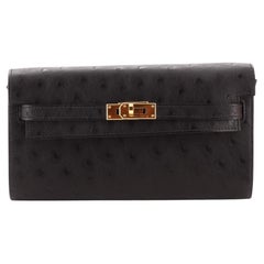 Hermes Kelly To Go Wallet Ostrich