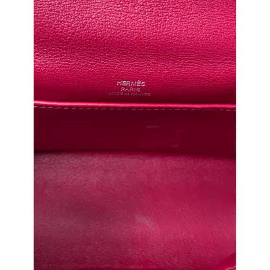 Red Hermès Kelly Tosca Clutch bag