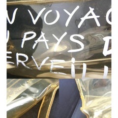 Hermès Kelly Translucent Souvenir 231153 Clear Vinyl Satchel