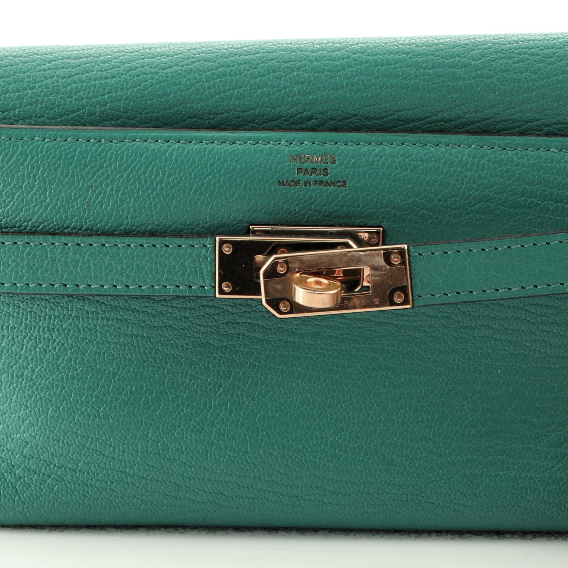 hermes kelly short wallet