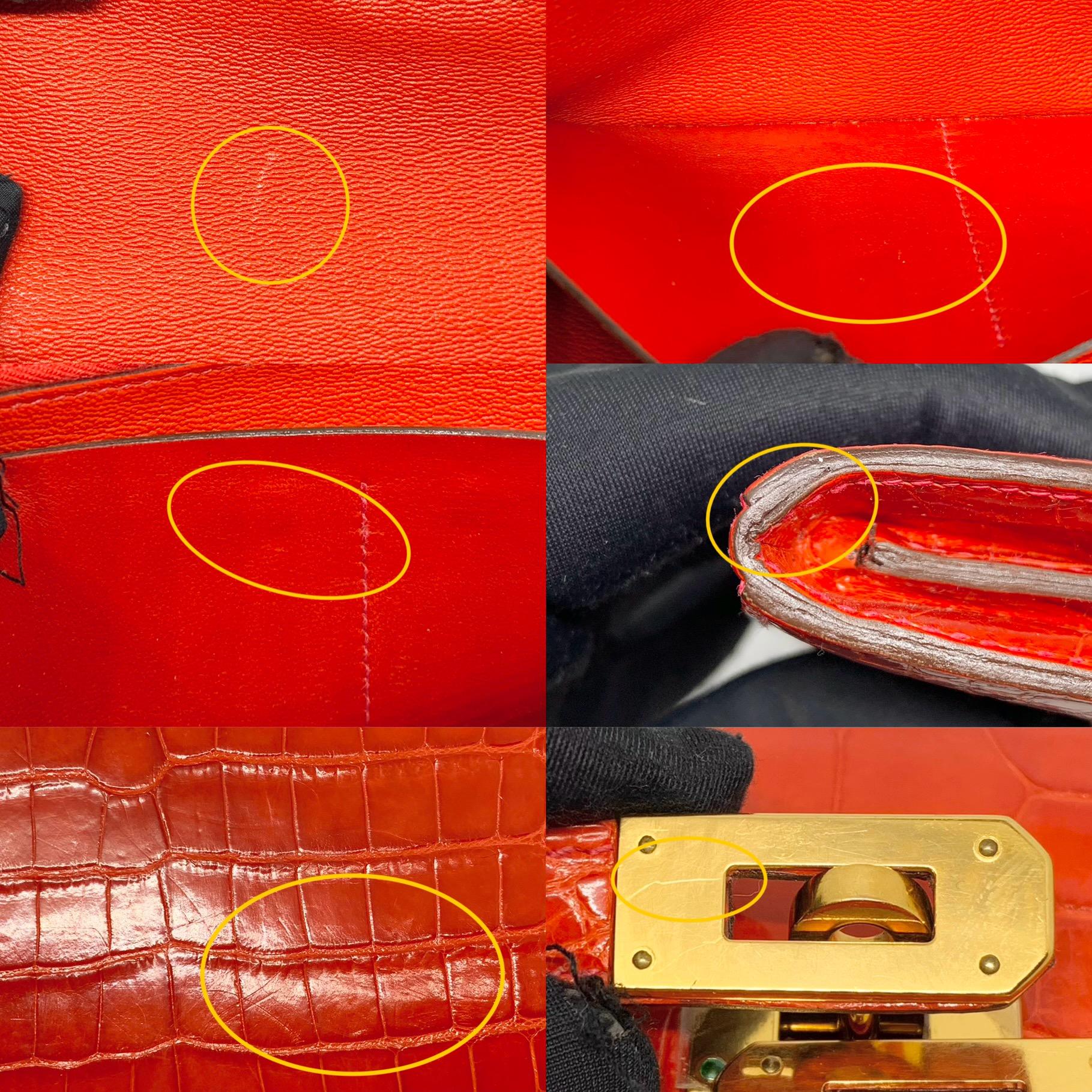 Hermes Kelly  Portafoglio Alligatore Lungo  GHW in vendita 3