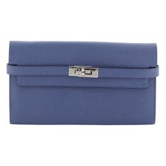 Hermes Kelly Wallet Chevre Mysore Long