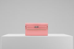 Portafoglio Hermes Kelly To Go Rosa Epsom Confetti NUOVO