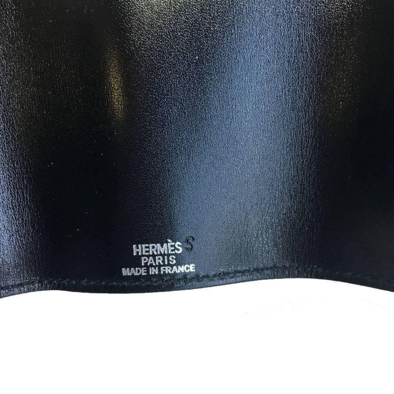 HERMES Key Holder in Black Box Leather For Sale at 1stDibs hermes key
