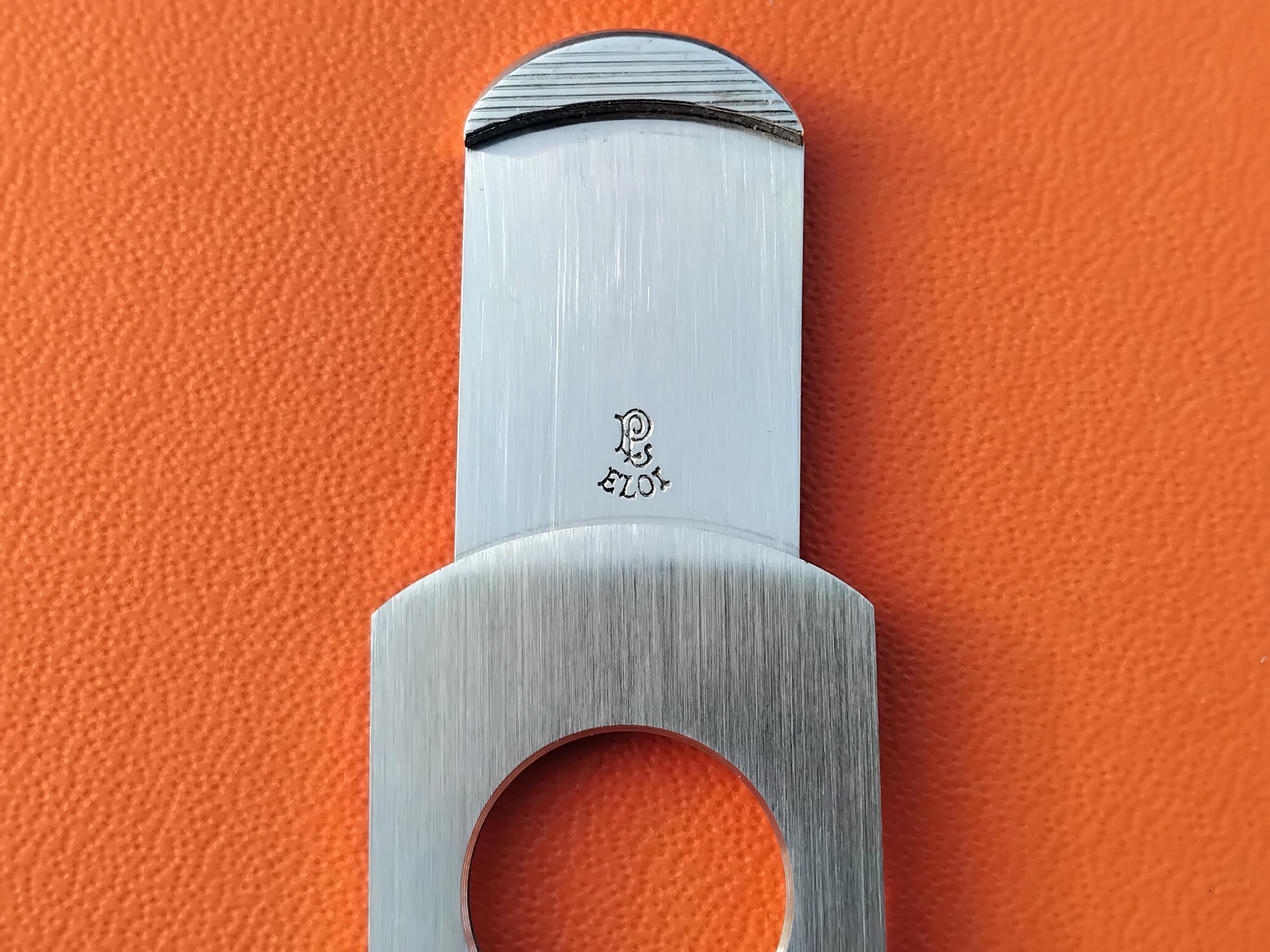 Portachiavi Hermès Louis XV Argento Taglia sigari a ghigliottina in vendita 11