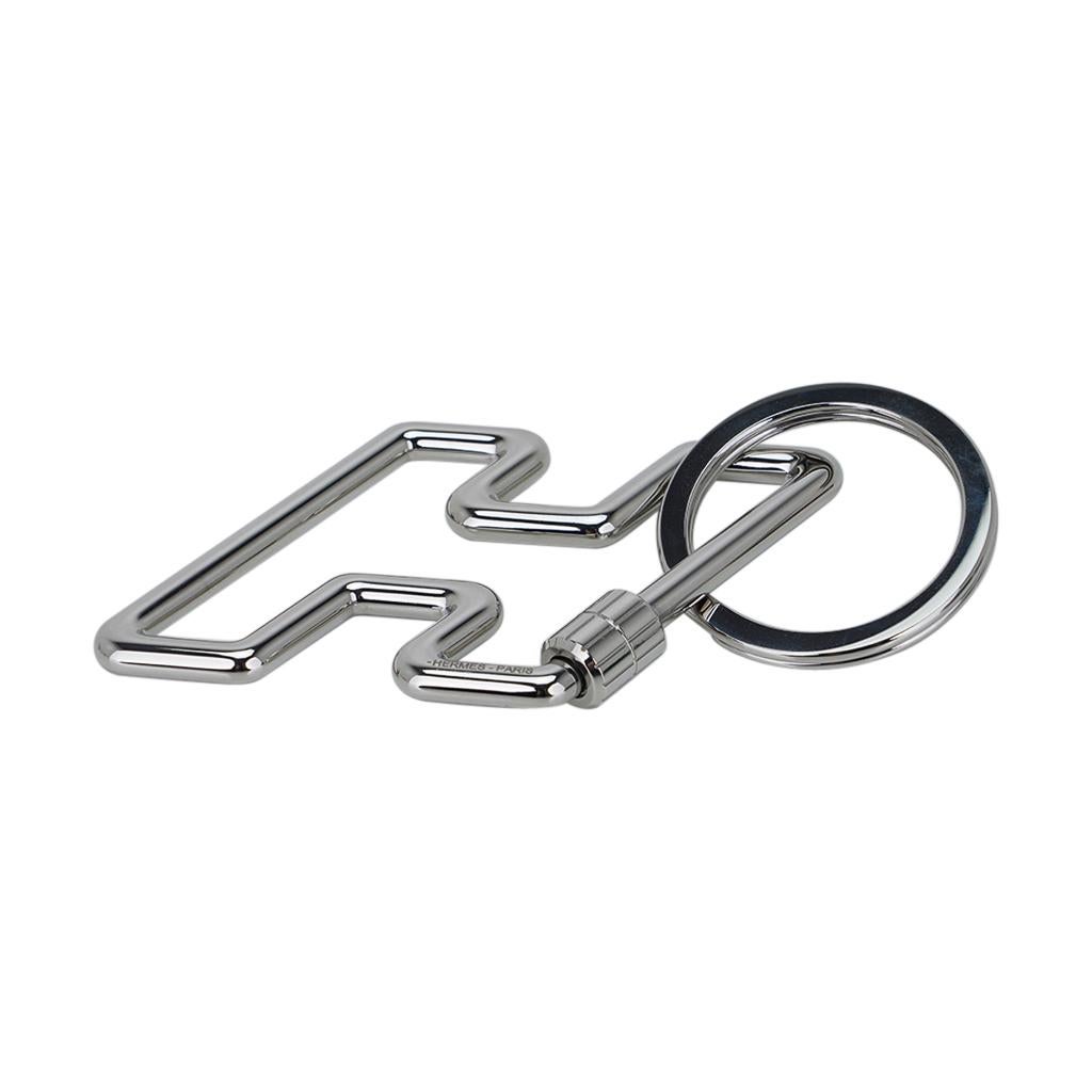 hermes h keychain