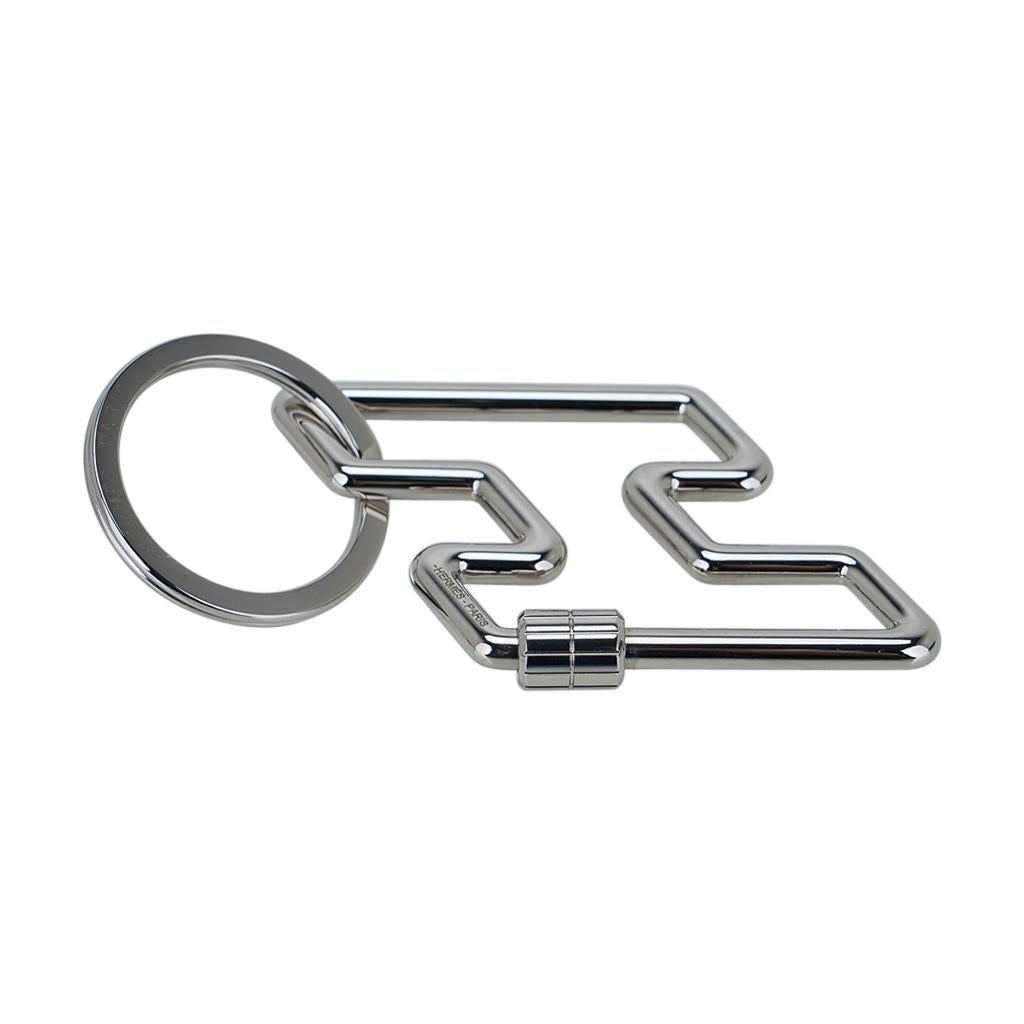 Women's or Men's Hermes Key Ring H Too Speed Stainless Steel