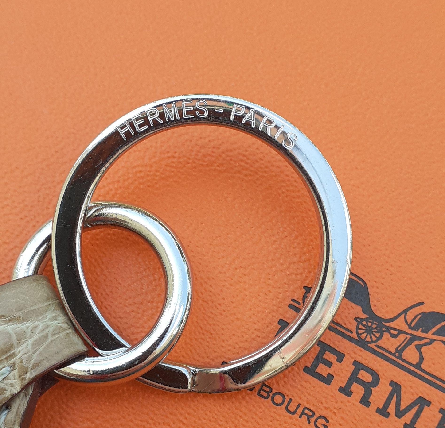 Hermès Keychain Key Holder Alligator For Sale 1